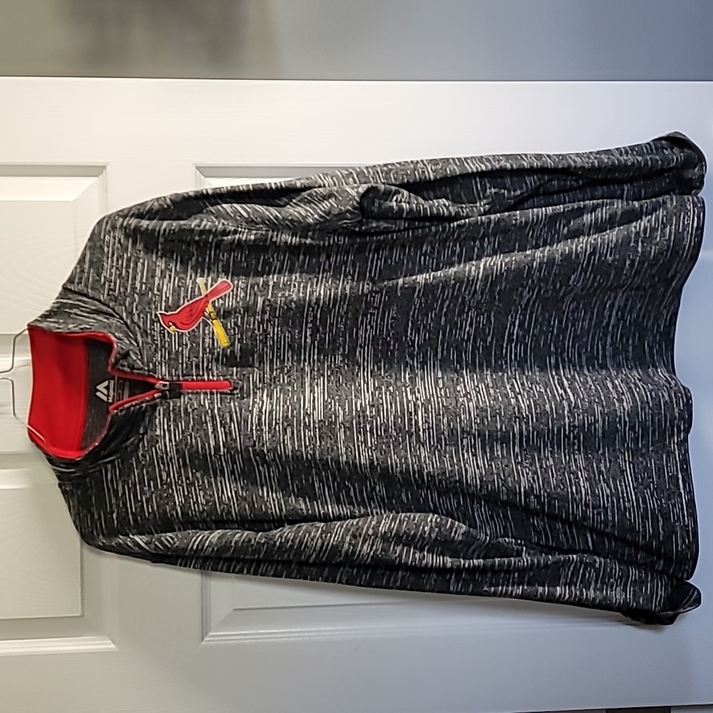 Majestic STL Cardinals 3/4 zip